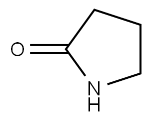 A-吡咯烷酮 结构式