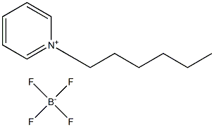 N-己基吡啶四氟硼酸盐 结构式