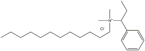 十二烷基二甲基乙基苄基氯化铵 结构式