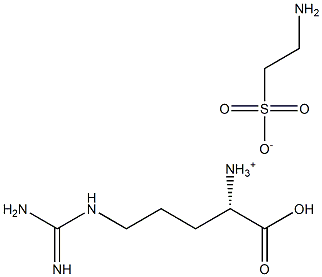 牛磺酸精氨酸盐 结构式