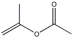 乙酸异丙烯 结构式