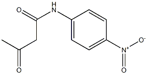 乙酰基乙酰对硝基苯胺 结构式