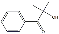 2-羟基-2-甲基苯丙酮 结构式