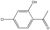 2-乙酰基-5-氯苯酚 结构式