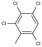 间氯三氯苄 结构式