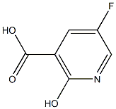 2-羟基-5-氟烟酸 结构式