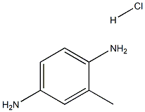 2-甲基对苯二胺盐酸盐 结构式