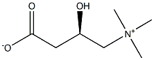 (R)-(3-羧基-2-羟丙基)三甲铵基氢氧化物内盐 结构式