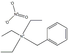 苄基三乙基硝酸铵 结构式