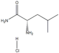 L-亮氨酸酰胺盐酸盐 结构式