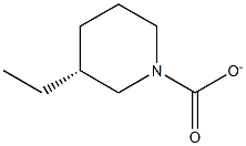 (R)-3-哌啶羧酸乙酯 结构式