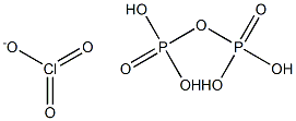 氯酸盐二磷酸酯 结构式