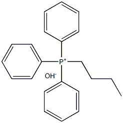 丁基三苯基氢氧化膦 结构式