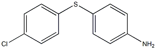 4-氨基-4'-氯二苯硫醚 结构式