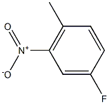 4-氟-6-硝基甲苯 结构式