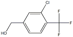 3-氯-4-三氟甲基苄醇 结构式