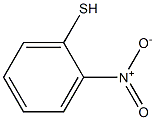 邻硝基苯硫酚 结构式