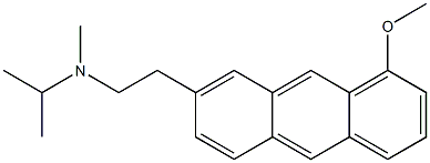 3-[2-(甲基异丙基氨基)乙基]-5-甲氧基吲哚 结构式