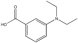 间二乙氨基苯甲酸 结构式