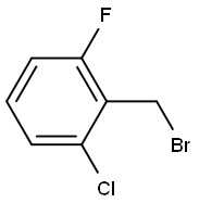 2-氯-6-氟苄溴 结构式