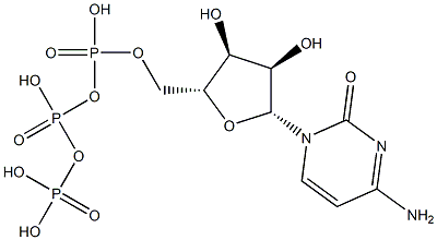 胞苷三磷酸 结构式