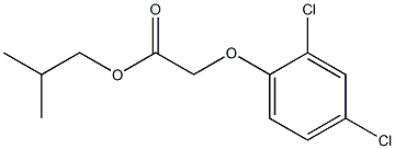 2,4-二氯苯氧乙酸异丁酯原油 结构式