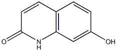 7-羟基喹诺啉酮 结构式