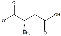 L-门冬氨酸 结构式