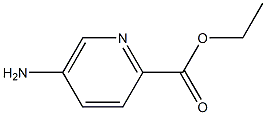 5-氨基-2-吡啶羧酸乙酯 结构式