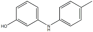 4-甲基-3'-羟基二苯胺 结构式