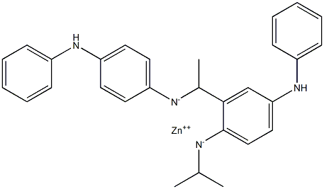 N-异丙基-N'-苯基对苯二胺锌盐 结构式
