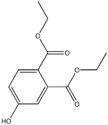 4-羟基邻苯二甲酸二乙酯 结构式