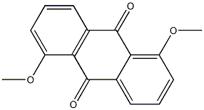 1,5二甲氧基蒽醌 结构式