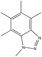 五甲基苯并三氮唑 结构式