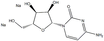 胞苷酸二钠 结构式