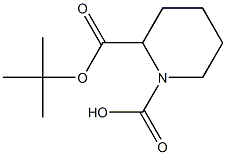 3-R-BOC-哌啶甲酸 结构式