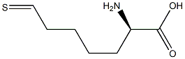 R-2-氨基-3-(S-硫代丁基)丙酸 结构式