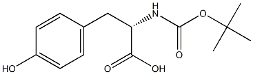 BOC-酪氨酸 结构式