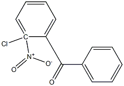 2-氯-2-硝基二苯甲酮 结构式