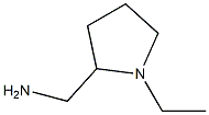 1-乙基-2-氨甲基吡咯烷 结构式