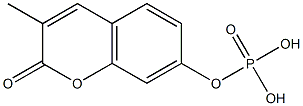 Methylumbelliferyl phosphate 结构式
