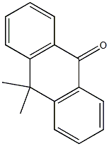 10,10-二甲基蒽-9-酮 结构式