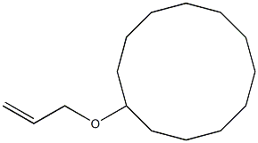 CYCLODODECYL ALLYL ETHER 结构式