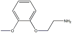 2-methoxyphenoxy ethylamine 结构式