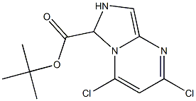 6-Boc-2,4-dichloro-6,7-dihydro-5H-pyrrolo[3,4-a]pyrimidine 结构式
