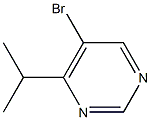 5-Bromo-4-isopropylpyrimidine 结构式