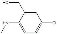 4-Chloro-2-(hydroxymethyl)-N-methylaniline 结构式