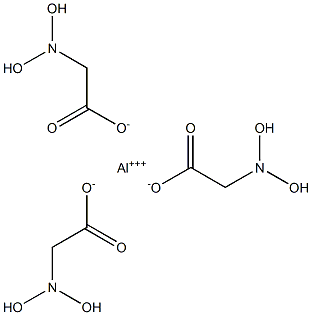 ALUMINUM DIHYDROXY GLYCINATE 结构式