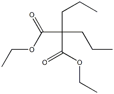 DIETHYL 2,2 DIPROPYL MALONATE 结构式