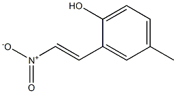 2-HYDROXY-5-METHYL-BETA-NITROSTYRENE 结构式